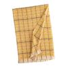 Maillard Tassel Plaid Scarf Winter New Cream Commuter Neck Scarf Small Fresh Mesh Warm Shawl