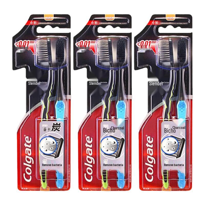 

Colgate Charcoal Soft Bristle Toothbrush (6-Pack)