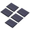 5 stk Mini solcellepanel epoksycellekortmodul for batterileker lader lys 4V 150mA