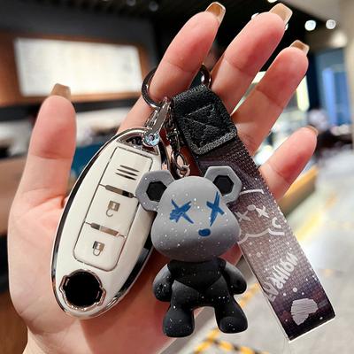 TPU Key Case Cover Shell For Nissan Sentra Leaf Rogue Sunny Versa Patrol X-Trail T32 T31 Juke J10 J11 Qashqai GT-R Kicks