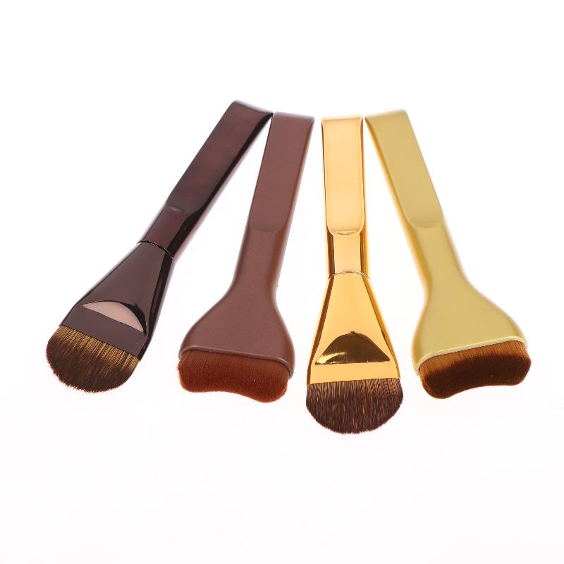 1/2 Stück Foundation Make-up Pinsel Set Ultra Dünner Top Maskenpinsel Für Flüssige Creme Kosmetik Verblenden Beauty Werkzeug Premium Geschenk