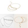 Waist Chain Moon Two Layers Of Chains Versatile Accessories For Women Clothing