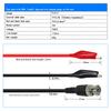 Oscilloscope Probe Connector Set A Pair of Reliable BNC To Double Clip Cables (Each At a Total Length of 120 Cm)