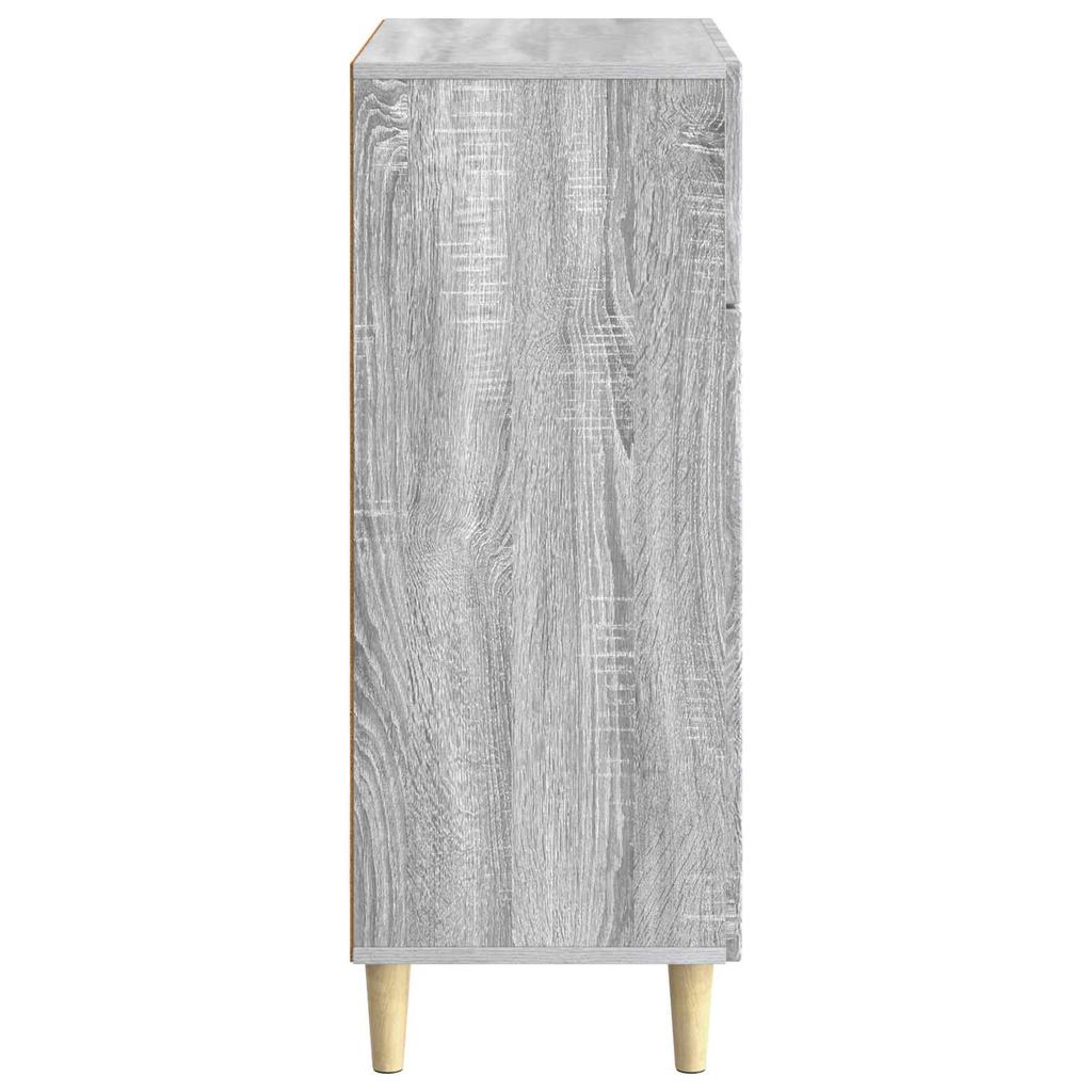 Sideboard Grey Sonoma 66 x 34.5 x 90 cm Particleboard