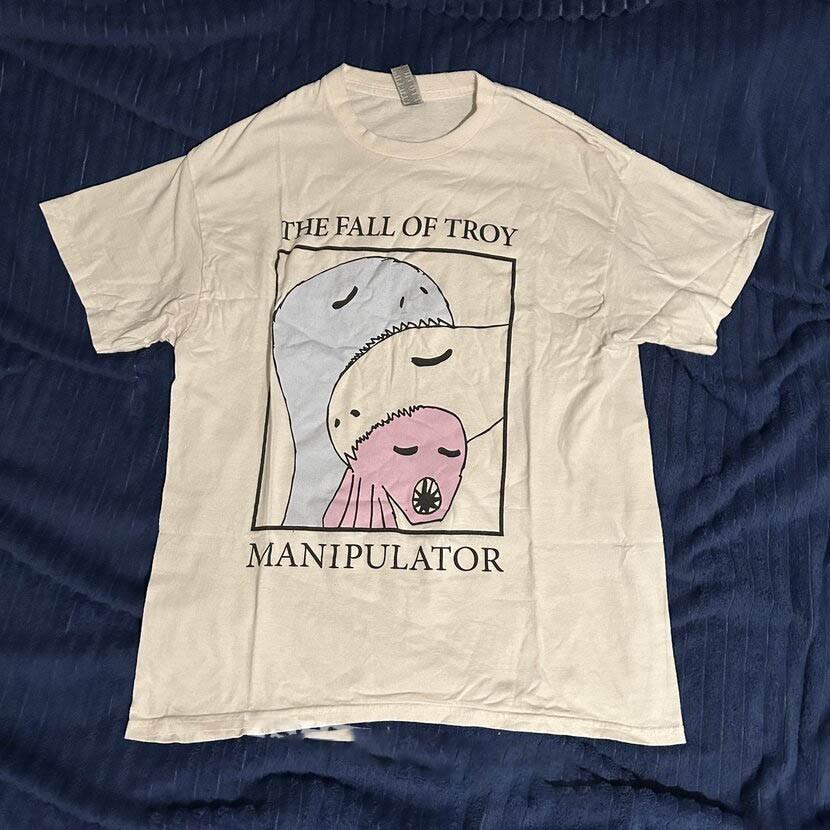 Rare The Fall Of Troy Monsters Tee Shirt Unisex NI513 L