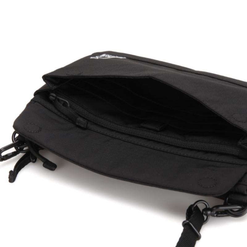 KANGOL Easy Travel Dual Crossbag Black 3402