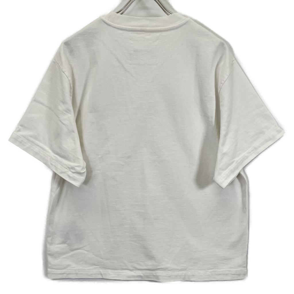 JIL SANDER J02GC0001 White Front Logo T-shirt tops L whiteUsed