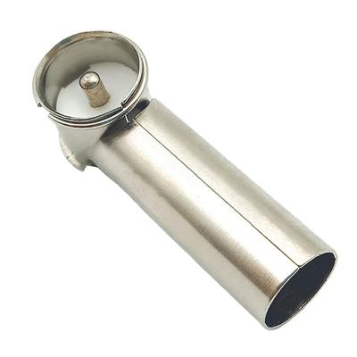 Car Radio Aerial Antenna Adapter Coax Interface Adapter Din Jack Female To Iso Plug Male Right Angle Connector