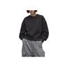 Y-3 SS23 Solid Color Crew Neck Long Sleeve Sweatshirt Unisex sweatshirt Black H44791