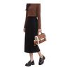 IEF Autumn/Winter Minimalist A-Line Midi Skirt