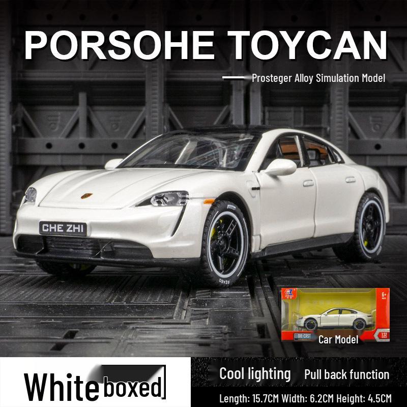 

Zhi CZ32063A Игрушечная модель автомобиля из сплава Porsche Taycan со звуком и светом