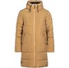 Куртка Женская Linjat Puffer (065-0409) Коричневый/черный