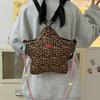 Crossbody Women's Bag New Five-pointed Star Student Shoulder Handbag Casual Backpack