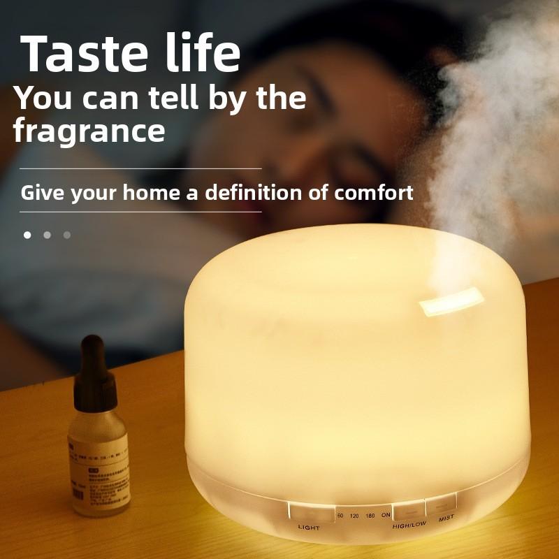 500ml Ultrasonic Air Diffuser With Timer For Home Relaxation
