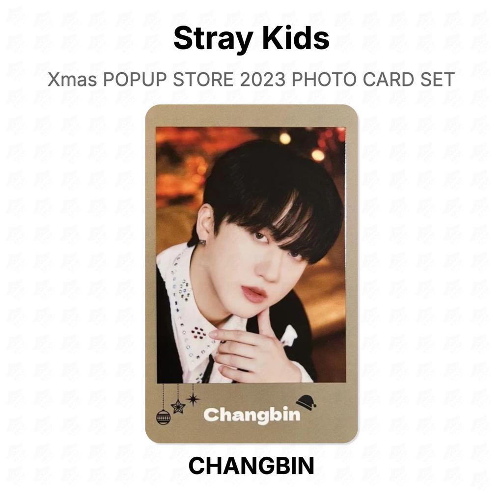 Stray Kids Xmas POPUP STORE 2023 PHOTO CARD SET Official Photocard