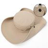 Men's Wide Brim Sun Protection Hat for Spring/Summer: Fishing, Outdoor, UV Protection, Mountaineering