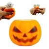Creepy Pumpkin Pinch Toy 12Pcs Pop-up Ghost Squeeze Toy Stress Relief Head Sensory Halloween Toys Fidget for Party Favors Set