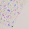 Shiny Blowing Bubble Nail Decorations Stickers 5D Shell Light Love Cat Bubble Transfer Slider Sticker DIY Manicure Decals