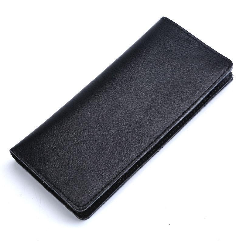 Womens Long Wallet Purse With Multiple Compartments PU Leather Foldable Clutch Daily Use Street Style