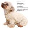 Winter Dog Hiking Jacket Fleece Dog Bodysuit Fashion Plush Dogs Coat  Puppy