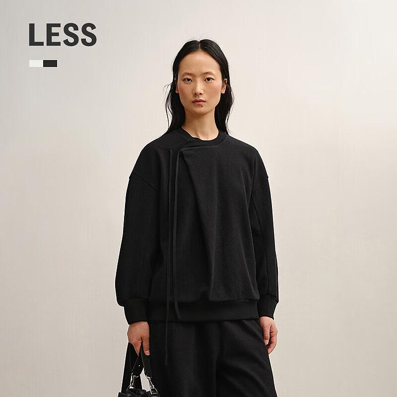 LESS 2025 Winter Crewneck Straight Long Sleeve Sweatshirt XS 23990₽