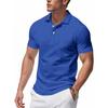 Men's Summer Leisure Culture Breathable Short Sleeved Shirt Top