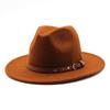 Men'S And Women'S Top Hats Foldable Flat-Brimmed Hats British Jazz Hats Wool Hats