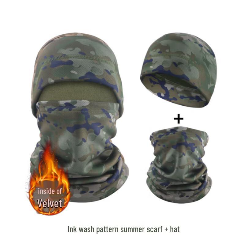 Winter Camouflage Fleece Neck Gaiter