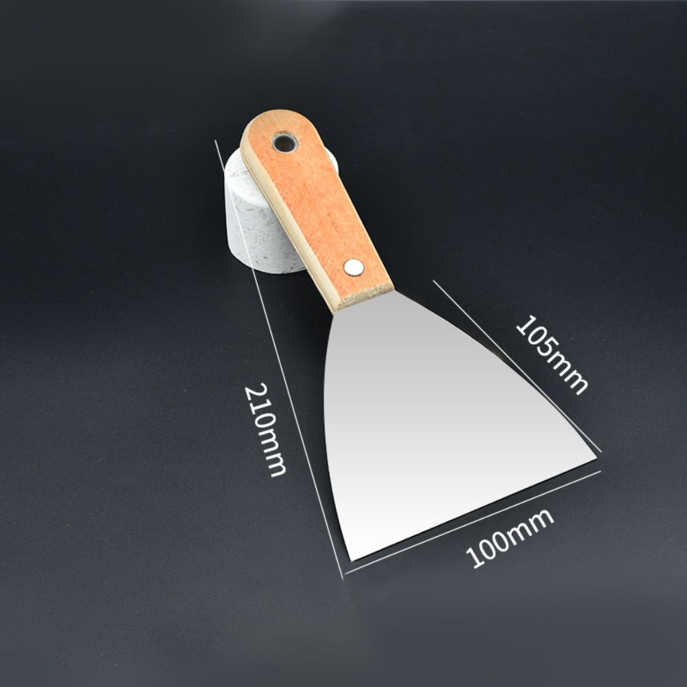 Wood Handle Paint Tools Non-slip Handle Cleaning Trowel High Quality Cleaning Scraper Household