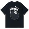 2026SS Letter Print T-Shirt Streetwear Loose Fit Couple Tee Short Sleeve
