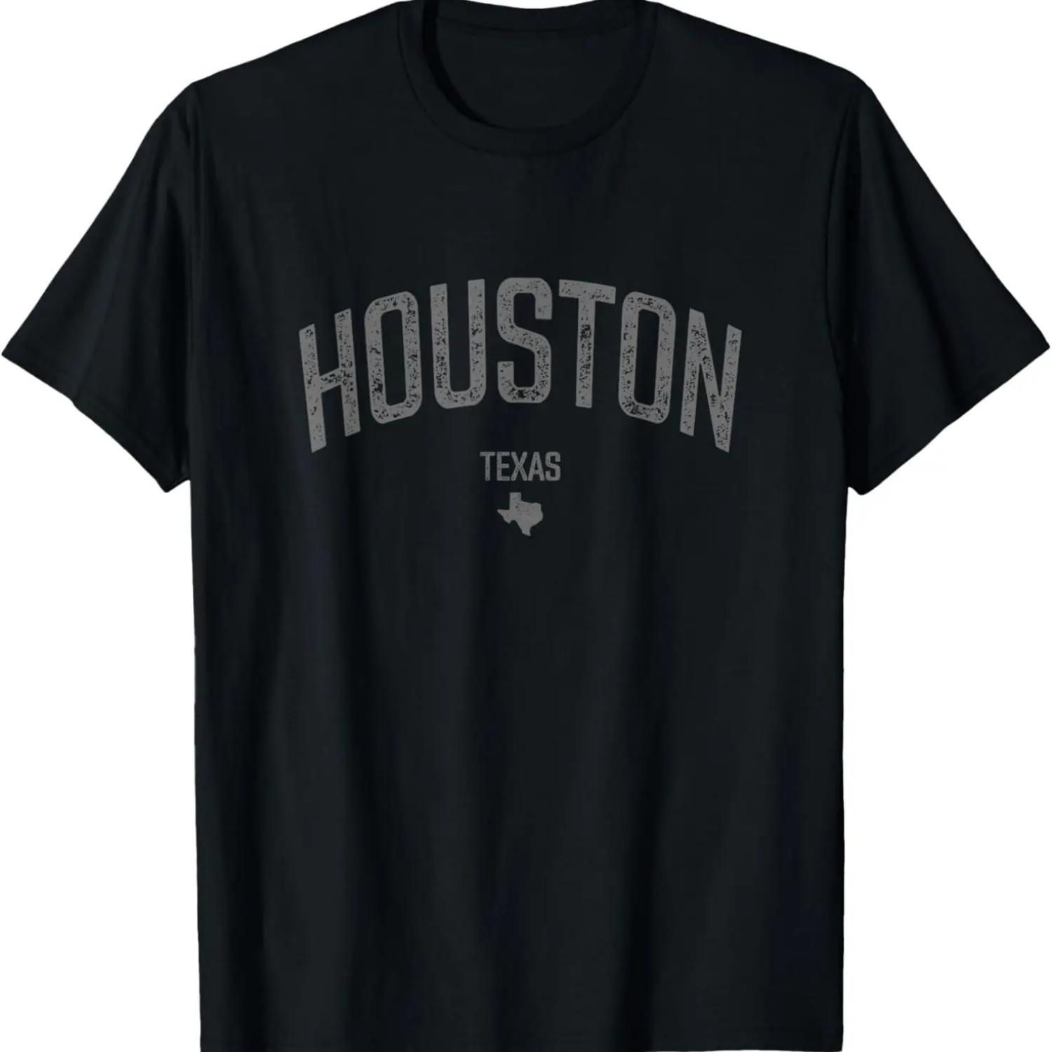 

Houston Texas Souvenir Vintage Distressed Texas Houston T-Shirt S чёрный