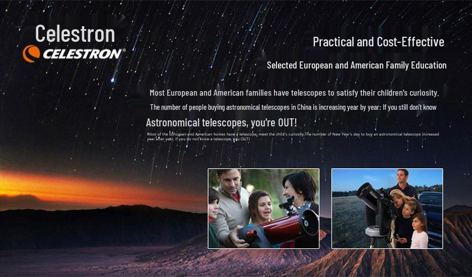 130DX High Definition 130EQ Telescope: Large Aperture, Night Vision, Professional Stargazing