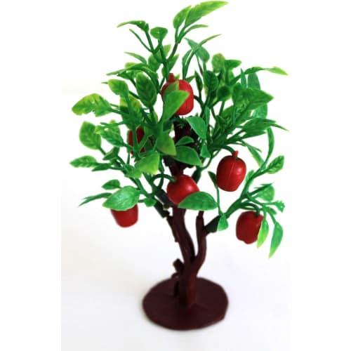 OrgMemory 19 Diorama Trees, 7.5-14cm, Jungle Cake Decoration Model with Base, Miniature Garden Trees, Dioramas, Model Trains, Structures