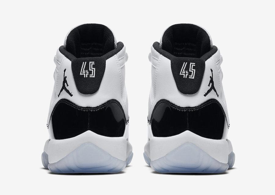 378037-100 Nike Air Jordan 11 Retro Concord 2018 (Men's)