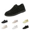 Women's Casual Flat - Loafers with Lace-Up