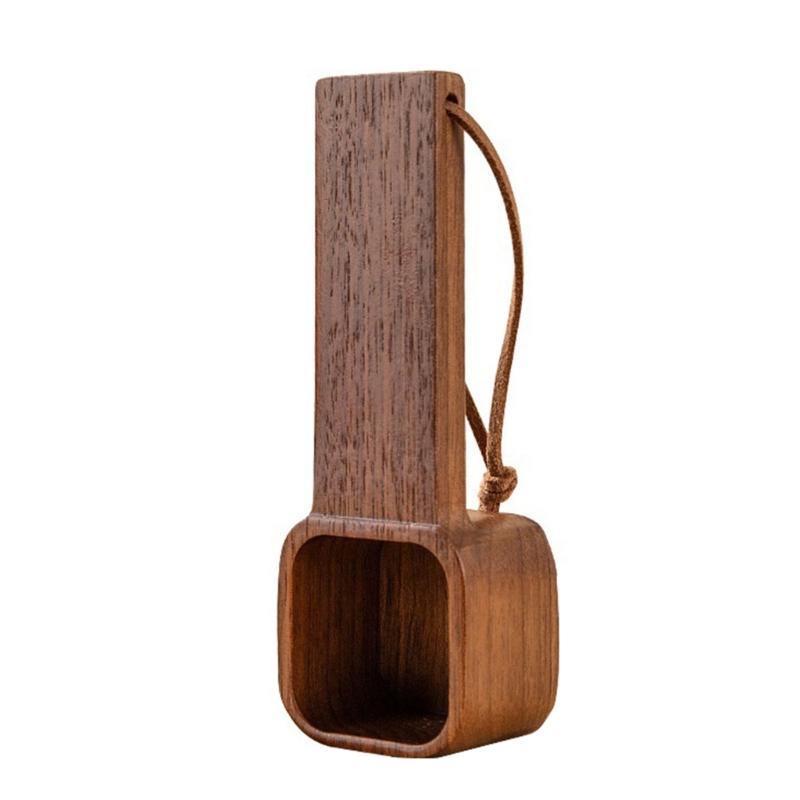 

Coffee Measuring Scoops Wood Tablespoon Kitchen Square Measuring Spoons Sugar Flour Stirrer Measuring Tool Enduring