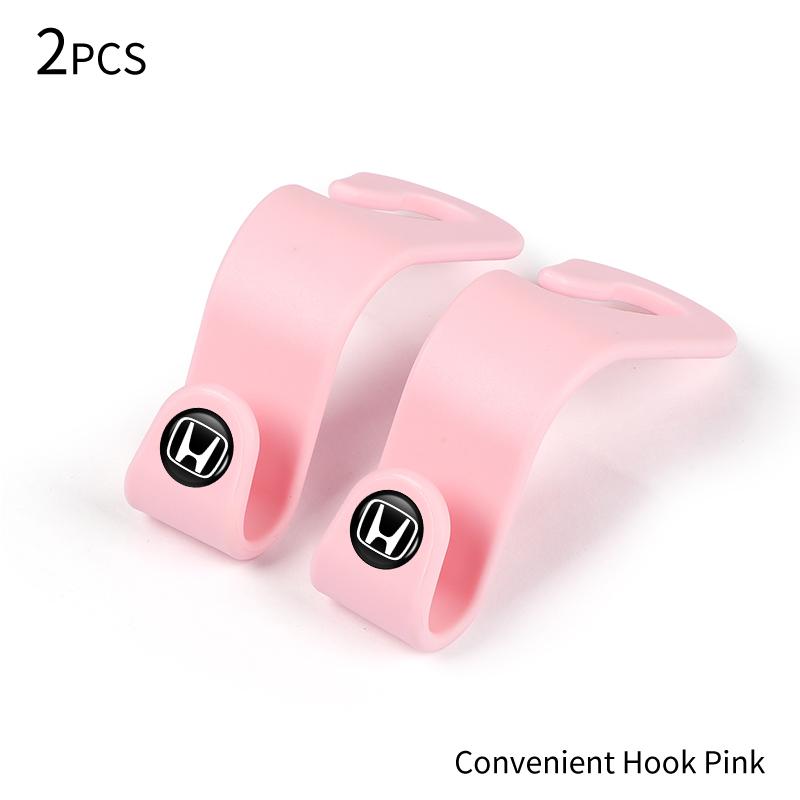 CKBSX1 Car Logo Seat Hook Multi-function Seatback Storage Hanger Accessories For Honda Accord Civic CRV Jazz Fit HRV Odyssey Insight Ci