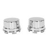 2pcs Wheels Center Hub Cover Cap Electroplating For 8inch 10 Inch 12 Inch 14 Inch Alloy Wheels ATV Quad Bike