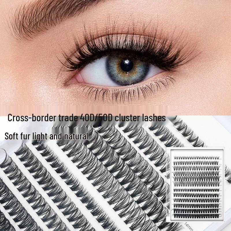 

Mixed 40D50D European & American Style False Eyelashes - Pack of 12 Dense Lashes
