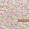100% Cotton Korean Style Gentle Floral Digital Print Fabric for Women's, Children's, and Adult Clothing & Home Wear