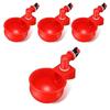 4PCS Water Drinking Cups Chicken Waterer Automatic Poultry Drinkers