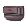 XKHI6 Car Seat Gap Organizer Leather Storage Box Interior Accessories for Kia Sportage Rio Picanto Morning Stonic Ceed Niro Sorento