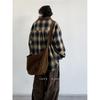 Winter Japanese Retro Multi-Pocket Plush Jacket Loose Fit Teens