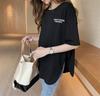 Casual Fashion Letter Print Short Sleeve T Shirt For Women Summer