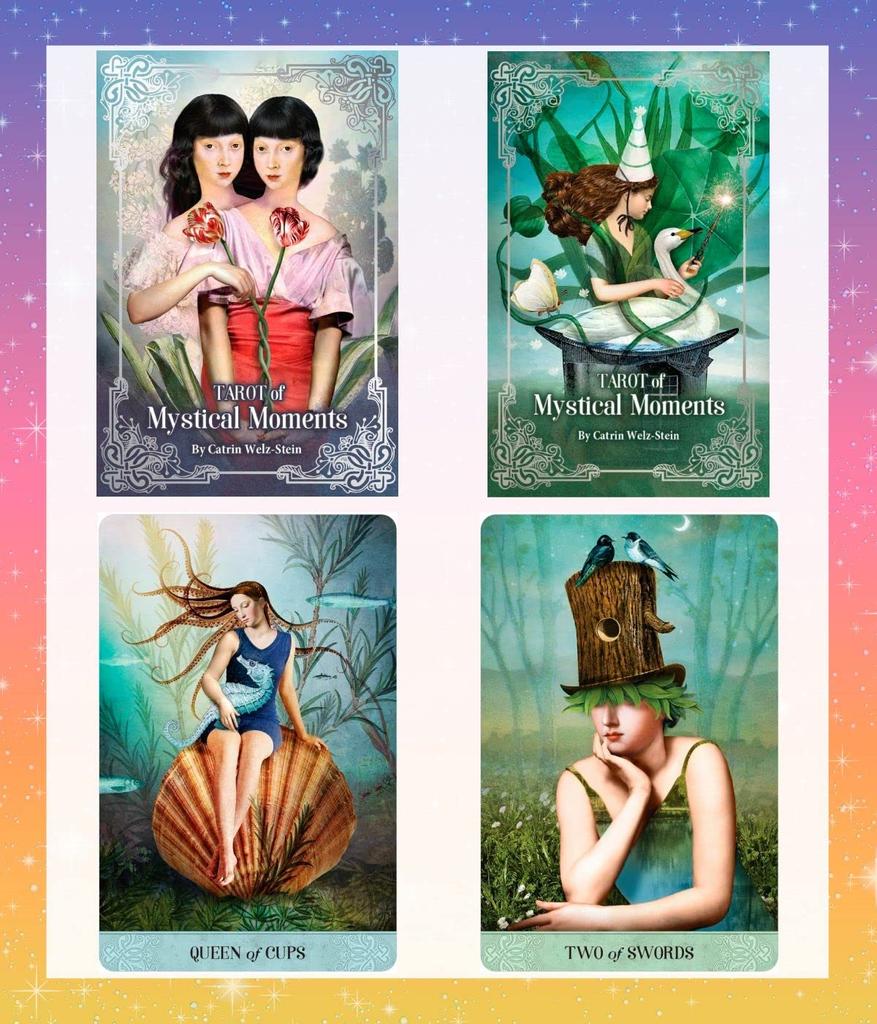 Tarot of Mystical Moments Tarot Fortune with Japanese by Lulucouture Cards, Telling, Instructions, [Authentic]