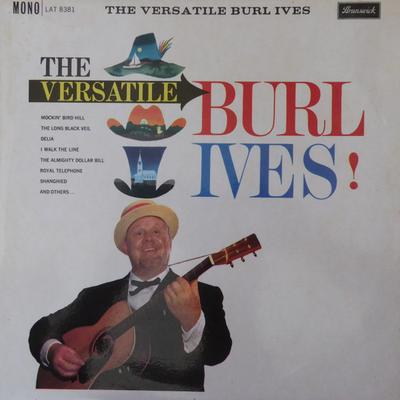 LP Record BURL IVES - The Versatile Burl Ives! LAT8381 Brunswick 1961 UK Folk Used