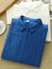 Women's Long Sleeve Lightweight Gauze Shirt - Soft, Breathable, and Slimming Top