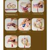 Cartoon Rabbit Lanterns Glowing Lantern DIY Material Package Mid-Autumn Festival Lantern  Kids