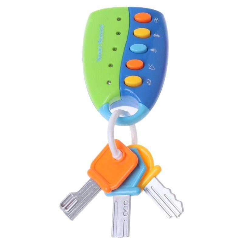 Premium Quality Baby Musical Smart Remote Car Key Toy With Safe Eco-friendly Materials