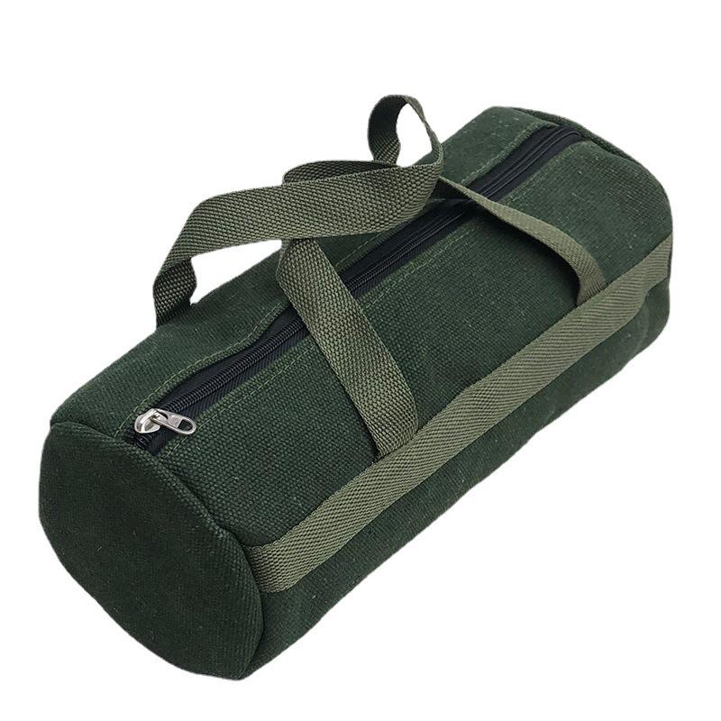 Large Capacity Thickened Canvas Electrician and Auto Repair Tool Bag